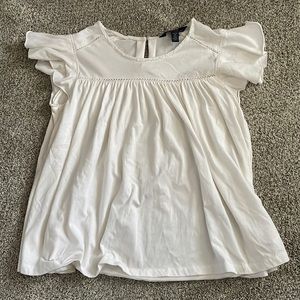 Girls Polo Ralph Lauren XL Flowy Top With Ruffles